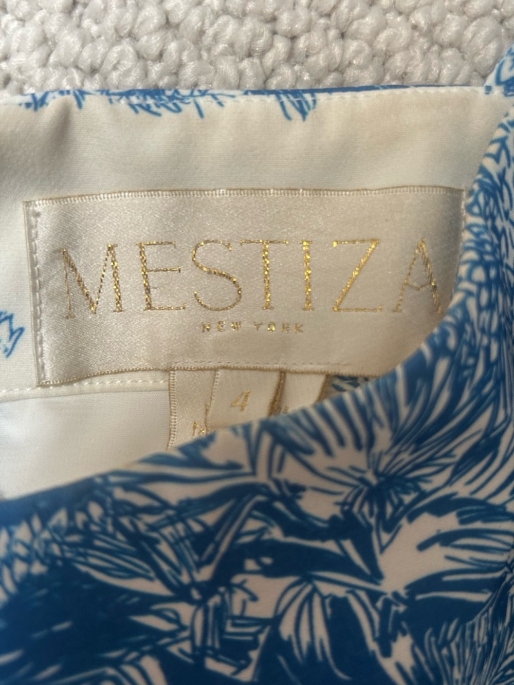 Mestiza New York Torero Gown - Size 4 - Picture 5 of 5
